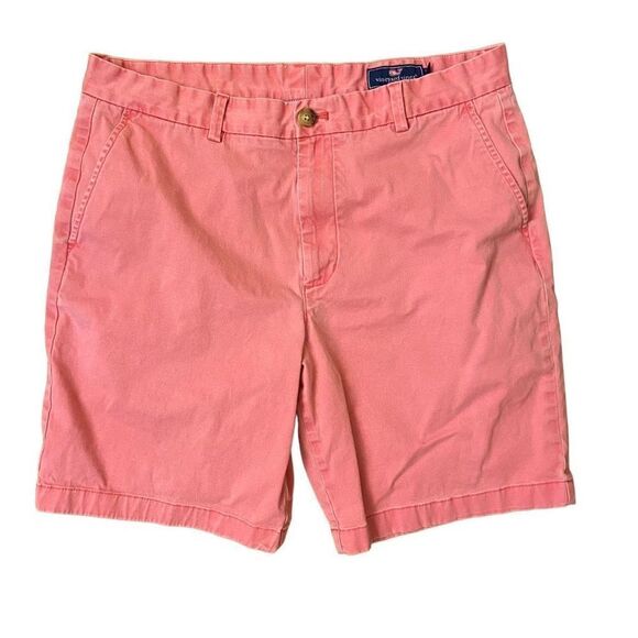 Vineyard Vines Pink Club Shorts Size 34 - Picture 1 of 5